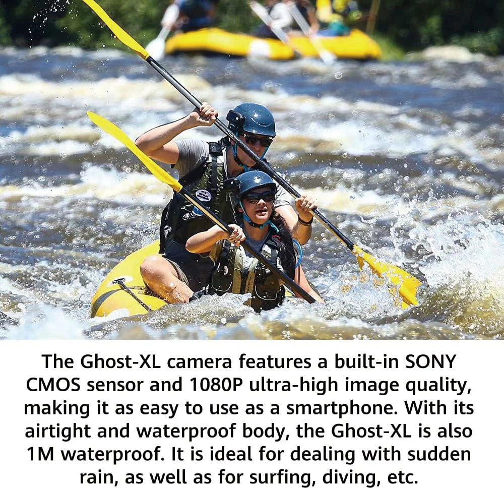 Drift Ghost XL Sizeports Cameras, 9 Hour Battery Life Waterproof  Sizeupport External Mic