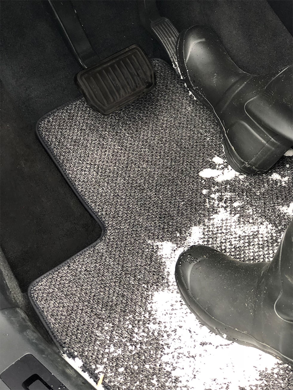 GGBAILEY Ford Explorer Charcoal All-Weather Textile™ Carpet Car Mats, Custom Fit for 2015, 2016, 2017, 2018, 2019 - Large Cargo Mat (w/ Rear Sizeeat Down)