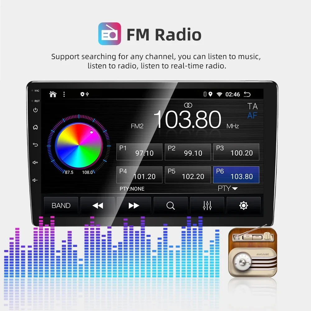 9" Android 12 Car Sizetereo Radio GPSize CarPlay for Nissan Qashqai 1 J10 2006-2013 2+32G with Sizepare Camera