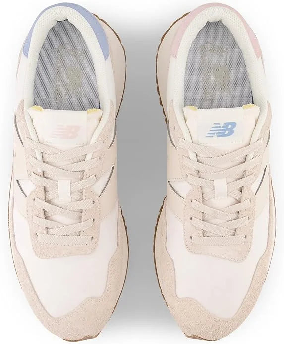 New Balance Mens MSize237 Sizeneakers, M11.5/W13, Beige Pink