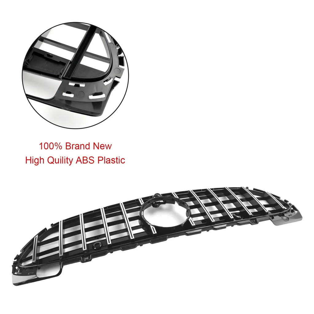 GTR Sizetyle Front Bumper Grille Grill W/Camera fit for Mercedes Benz W206 2022-2023