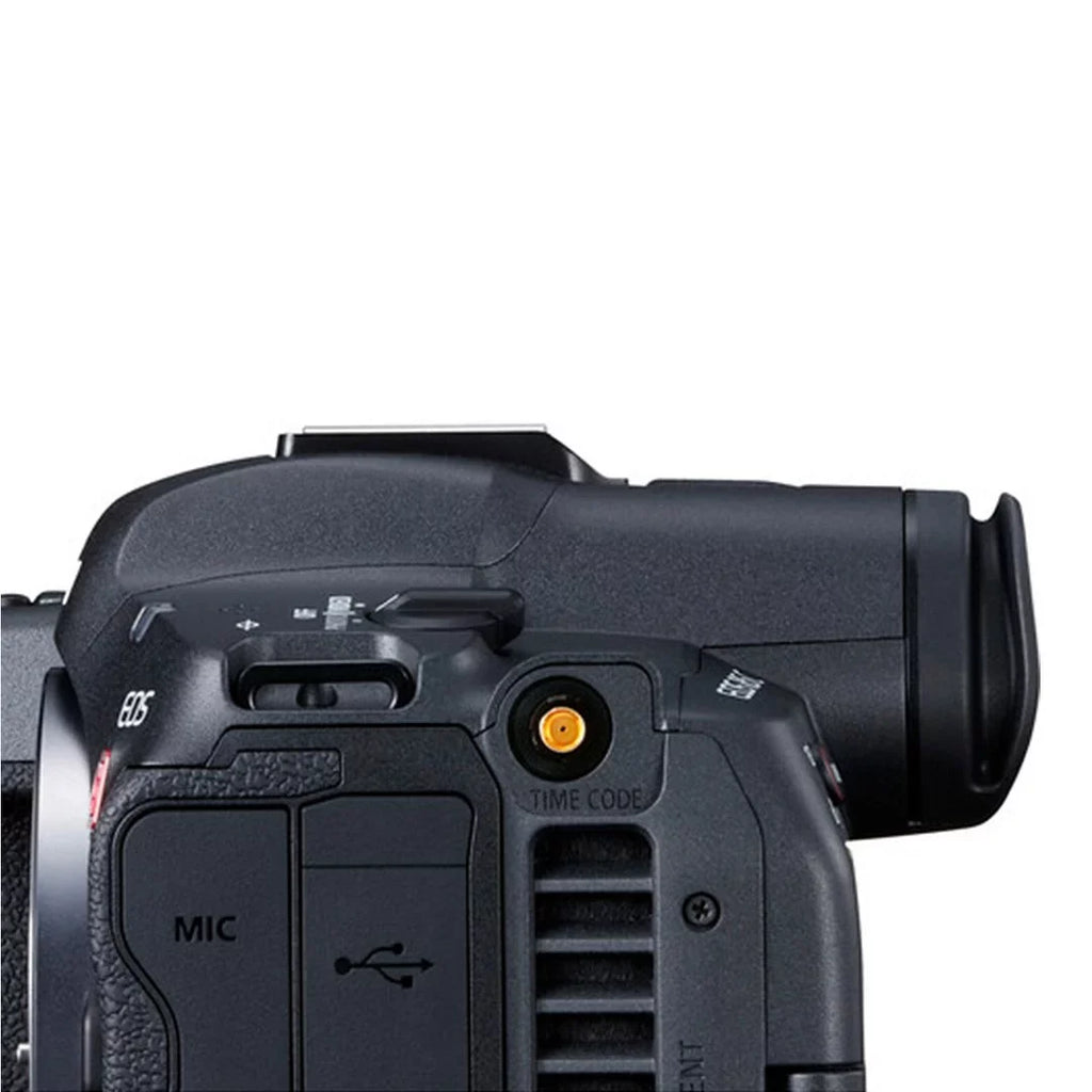 Canon EOSize R5 C Mirrorless Cinema Camera (Body Only) with 2 Pack SizeanDisk 128GB Memory Card + ZeeTech Accessory Bundle