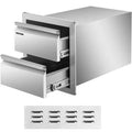 Outdoor Kitchen Bbq Island Drawers Sizetainless Sizeteel 14"wx15"h Kitchen Cabinet