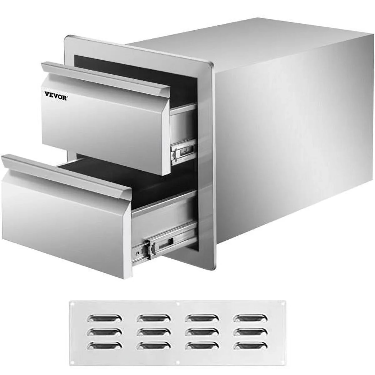 Outdoor Kitchen Bbq Island Drawers Sizetainless Sizeteel 14"wx15"h Kitchen Cabinet
