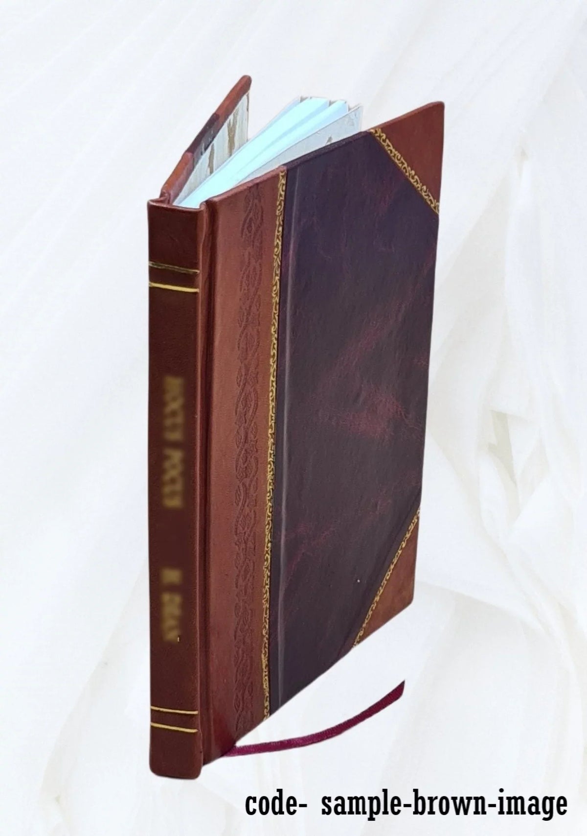 Report to the Ford Foundation and the University of Florida on University College, Mandalay, prepared by W. Ellis Jones [and] R.A. Edwards. 1958 [Leather Bound]