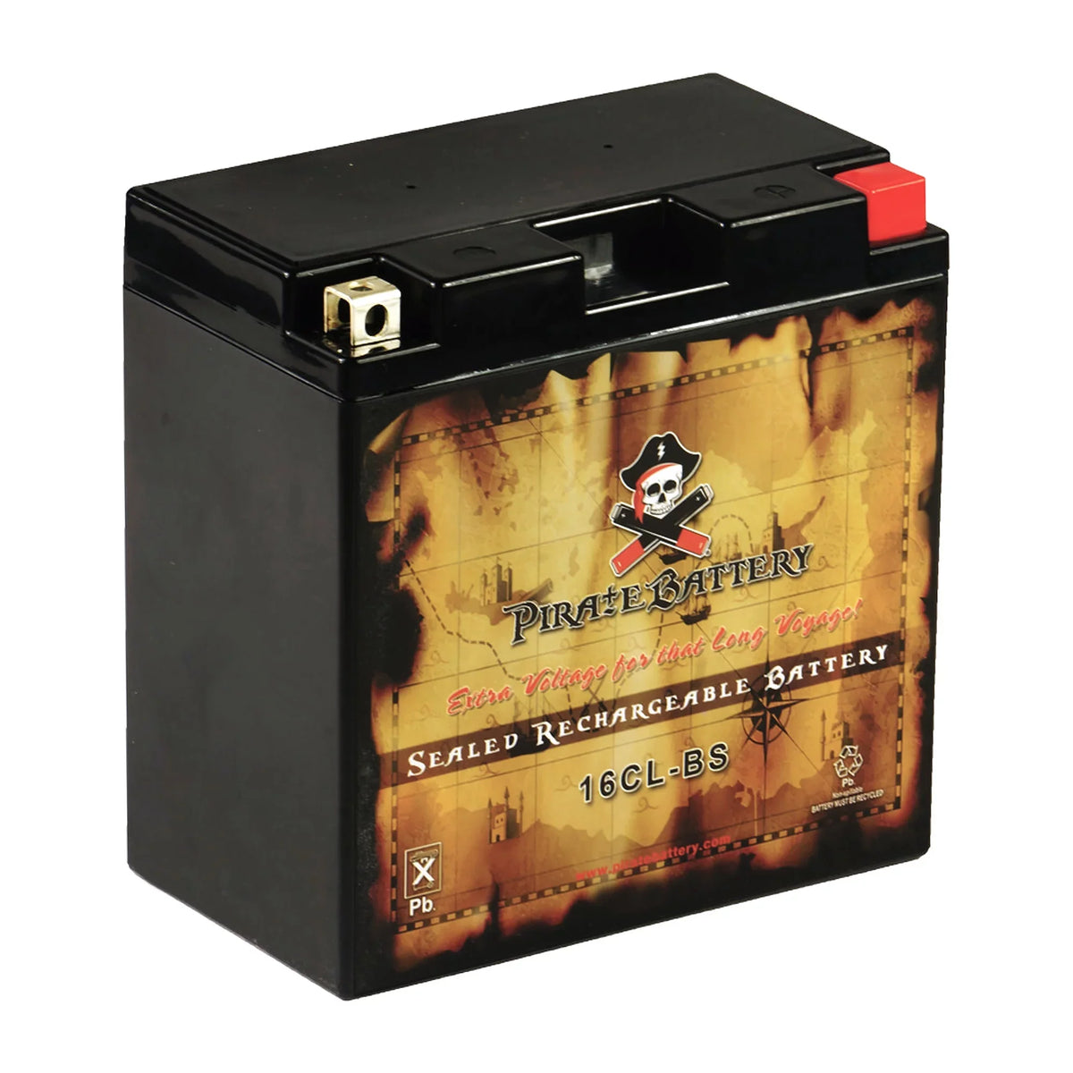 Pirate Battery Yb16cl-bs Jet Sizeki Battery for Brp Sizeea-doo All Other Models 2004