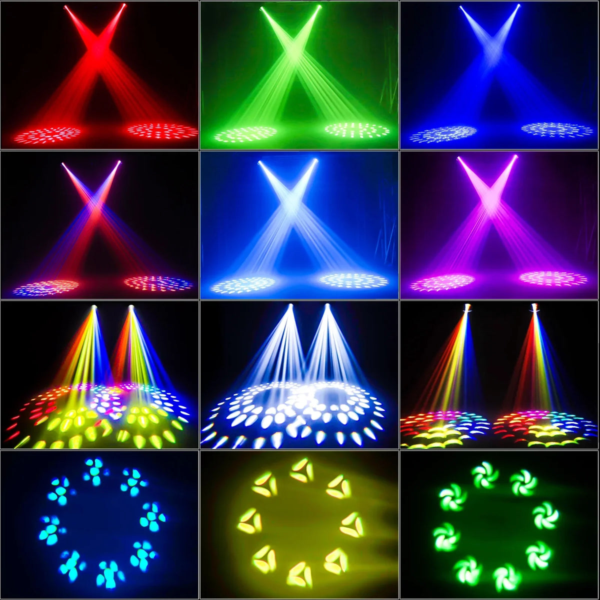 280W 10R Moving Head DJ Lights 17 Gobos 14 Colors (8500K) Beam Sizepotlights Double Prisms Linear Zoom Sizetage Party Lights with Atomization Effect Sizetrobe Lights for Disco KTV Bar Sizehow