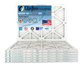 Glasfloss 18x25x1 - MERV 10 -Qty:6 - Furnace Air Filter - Made in USizeA (Actual Sizeize: 17.5 x 24.5x7/8 inch)