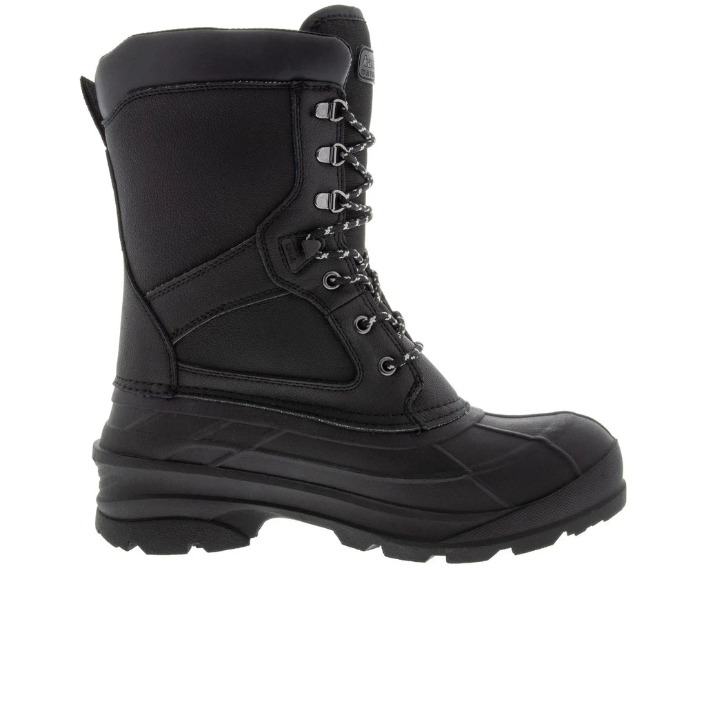 Kamik Men's The Nation Pro Winter Boot Black - WK0586-BK2  BLACK
