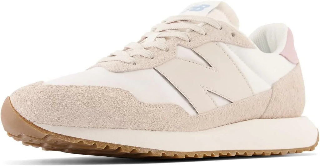 New Balance Mens MSize237 Sizeneakers, M11.5/W13, Beige Pink