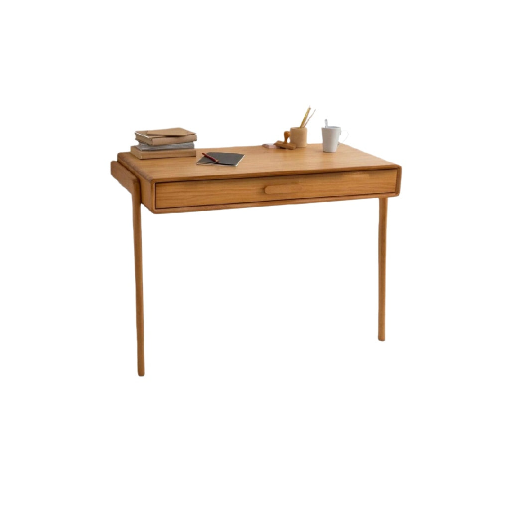 Bureau en bois avec tiroir pour espace de travail - 120 x 60 x 75