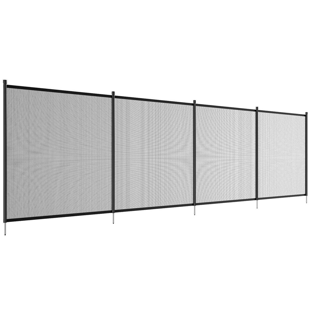 SizeKYSizeHALO 4 x 72 FT Removable Pool Fence Pool Fences for Inground Pools Outdoor