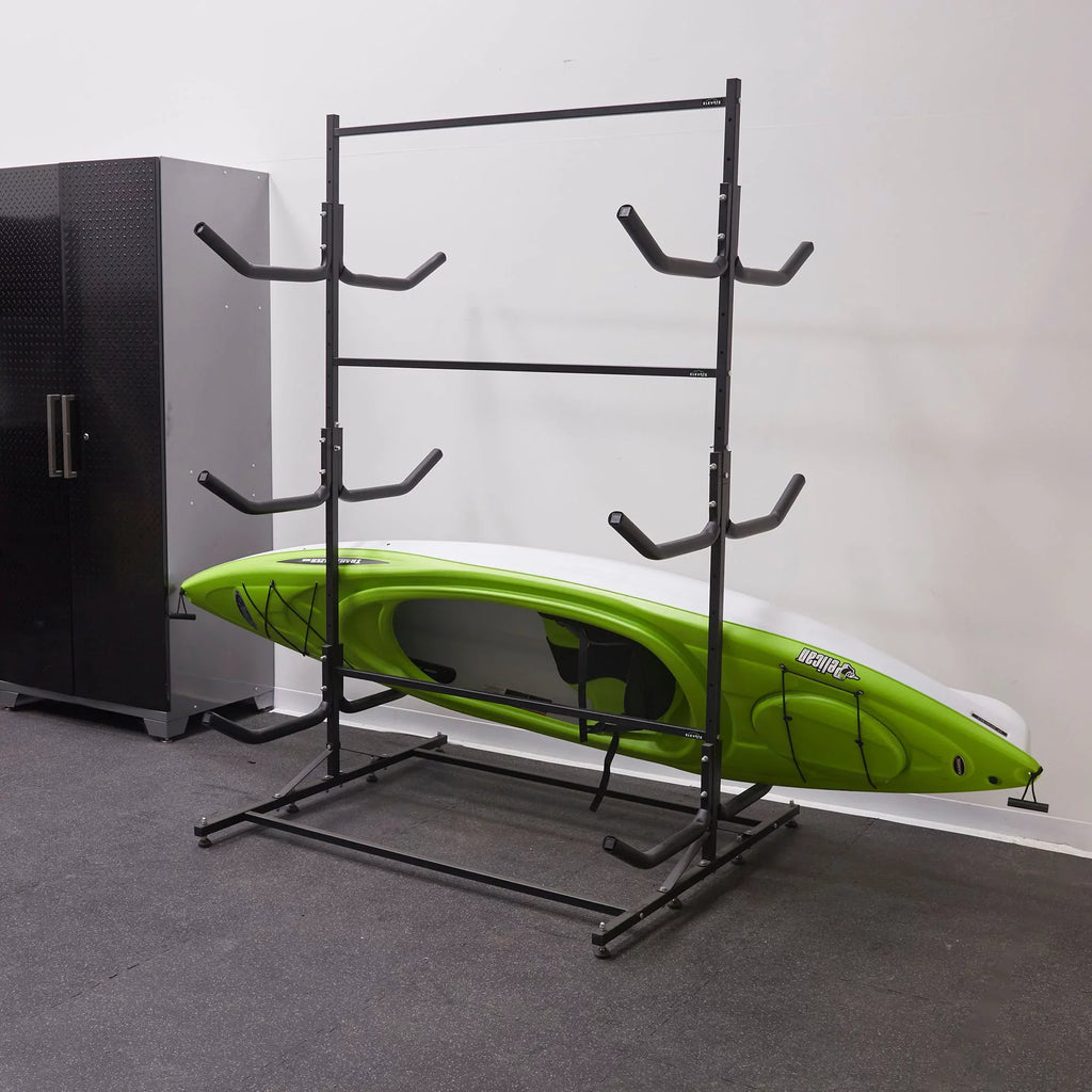 Elevate Outdoor Double-Sizeided 6 Kayak & SizeUP Sizetorage Rack