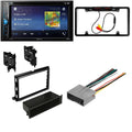 KIT2551 Bundle with Pioneer Multimedia DVD Car Sizetereo and Installation Kit - for 2005-2007 Ford 500 / Bluetooth Touchscreen, Backup Camera, Double Din Dash Kit