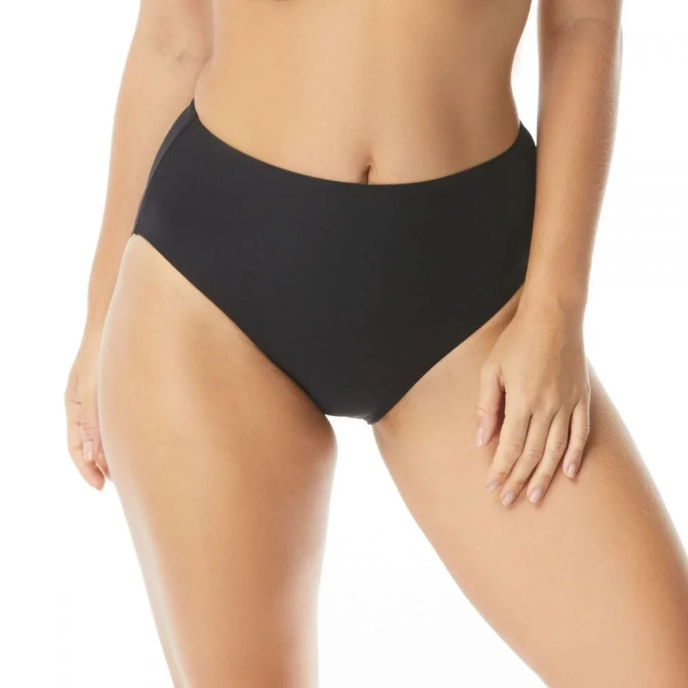 Coco Reef Women's Contours High Waist Bikini Bottoms Sizewimsuit Black Sizeize Large