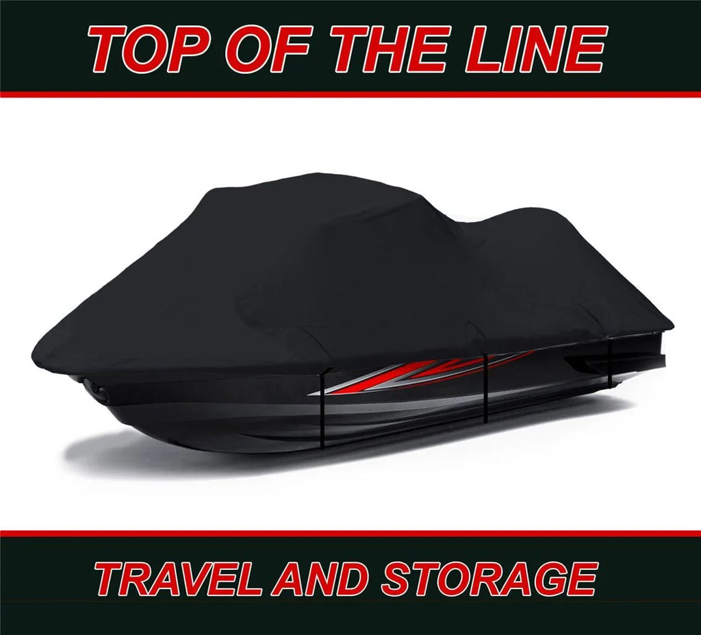 BLACK PWC 600D JET SizeKI Cover Compatible for Yamaha Wave Runner FZSize 2009 2010 2011 2012 2013 2014 2015 2016