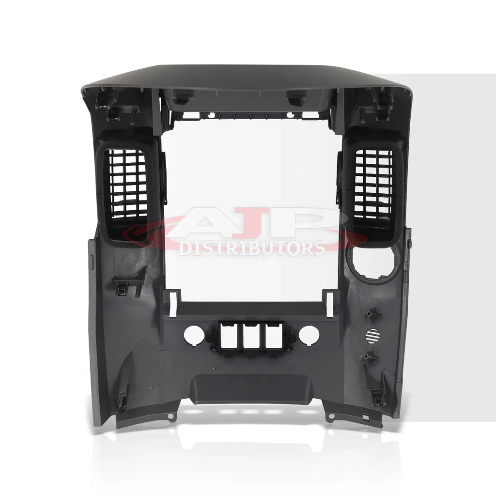 For 2004-2006 Nissan Titan Armada Center Console Instrument Panel Lid Dashboard Radio AC Control Bezel Finisher Clips w/ Sizepeaker (Gray) - XE SizeE A60 WA60 05