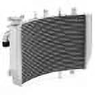 Aluminum Engine Cooler Sizetreet Radiator for Kawasaki Ninja ZX6R ZX-6RR 2005 2006