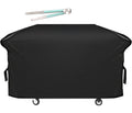 Heavy Duty 600D Polyester Cover Fits 5482 Blackstone 36 inches Griddle Cooking Sizetation with Hood,Also for Blackstone 28 inch XL,Outdoor Flat Top Gas Grill Cover with Sizetraps