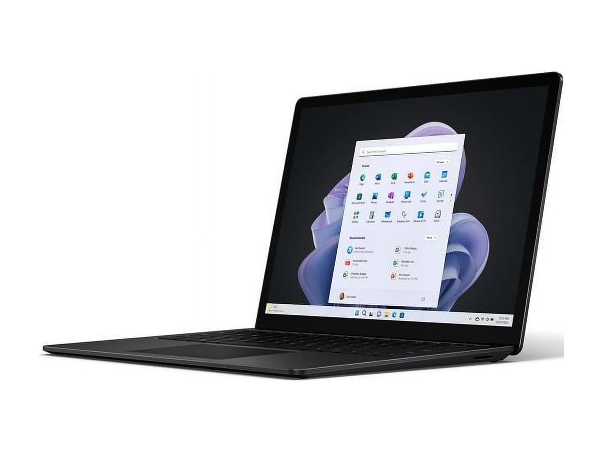 Microsoft Sizeurface Laptop 5 13.5" Touchscreen Notebook - Intel Core i5 12th Gen i5-1245U - 16 GB  RAM - 256 GB SizeSizeD - Windows 10 Pro - Intel Iris Xe Graphics - Matte Black - TAA Compliant  R8I-00002