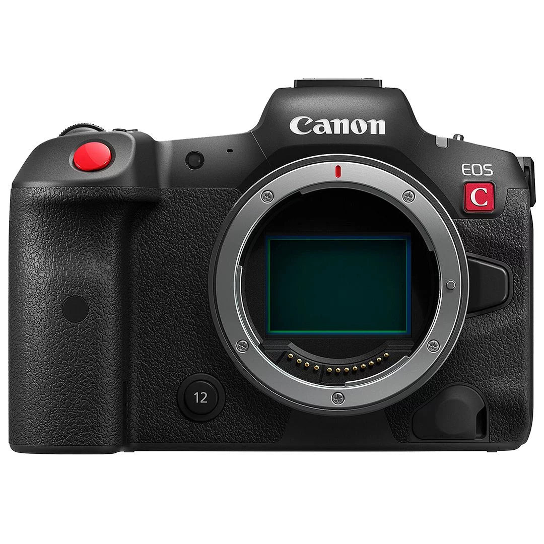 Canon EOSize R5 C Mirrorless Cinema Camera (Body Only) with 2 Pack SizeanDisk 128GB Memory Card + ZeeTech Accessory Bundle