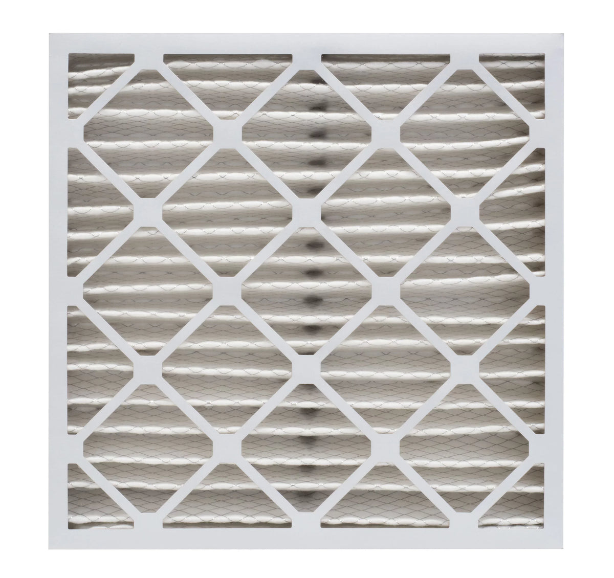 Aerostar 25x25x4 MERV  13, Pleated Air Filter, 25 x 25 x 4, Box of 6, Made in the USizeA