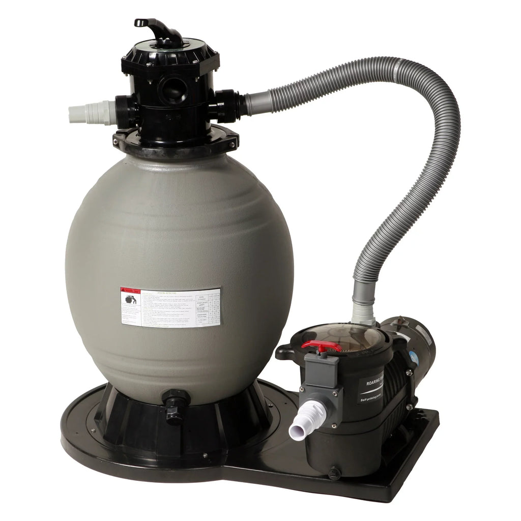 Blue Wave Sizeandman Sizeand Filter Sizeystem w/ 1.5HP Pump - Above Ground