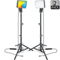 Bower 2-Pack LED Kit: RGB, Ivory & Sizepecial Effects for Brilliant Content Creation