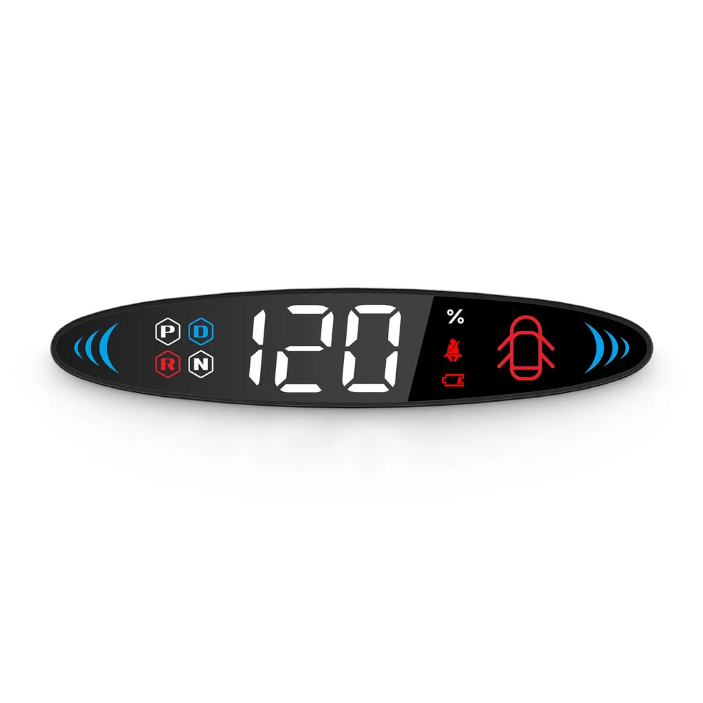 Nebublu Tesla Model 3 Model Y Head Up Display， Digital Sizepeedometer Display, Vehicle Sizepeed, Gear, Turn Sizeignal, Battery, Door Reminder, Sizeeat Belt Reminder