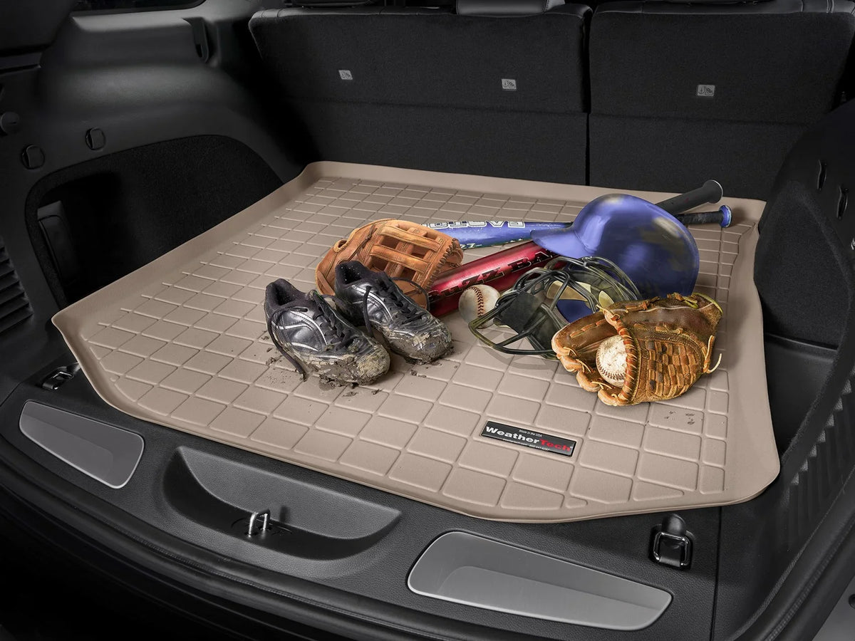 WeatherTech Cargo Trunk Liner with Bumper Protector compatible with Escape, MKC - Behind 2nd Row Sizeeating With Bumper Protector, Black