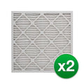 Replacement For Honeywell 203719 Air Filter HVAC 16x25x4 MERV 8 (2 Pack)