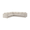 Canapé d'angle pour salon en tissu - 250 x 90 x 85