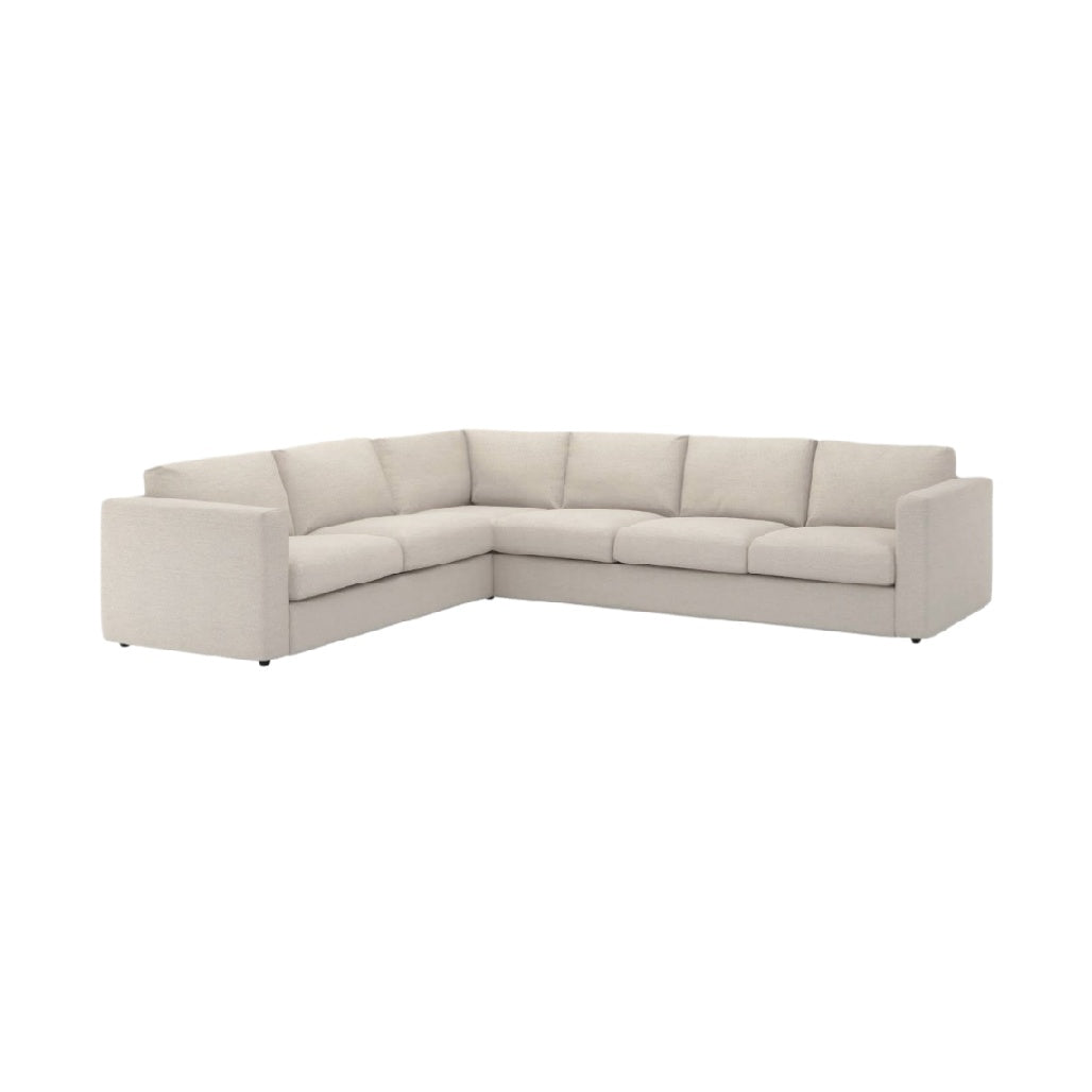 Canapé d'angle pour salon en tissu - 250 x 90 x 85