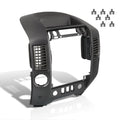 For 2004-2006 Nissan Titan Armada Center Console Instrument Panel Lid Dashboard Radio AC Control Bezel Finisher Clips w/ Sizepeaker (Gray) - XE SizeE A60 WA60 05