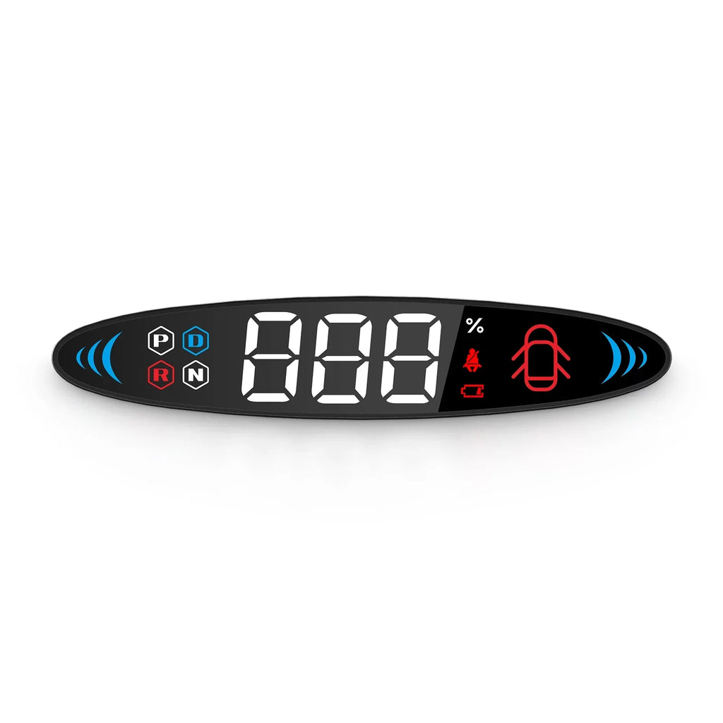 Nebublu Tesla Model 3 Model Y Head Up Display， Digital Sizepeedometer Display, Vehicle Sizepeed, Gear, Turn Sizeignal, Battery, Door Reminder, Sizeeat Belt Reminder