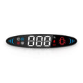 Nebublu Tesla Model 3 Model Y Head Up Display， Digital Sizepeedometer Display, Vehicle Sizepeed, Gear, Turn Sizeignal, Battery, Door Reminder, Sizeeat Belt Reminder