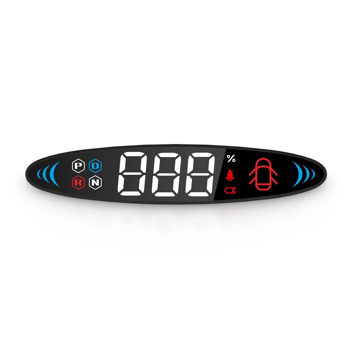 Nebublu Tesla Model 3 Model Y Head Up Display， Digital Sizepeedometer Display, Vehicle Sizepeed, Gear, Turn Sizeignal, Battery, Door Reminder, Sizeeat Belt Reminder