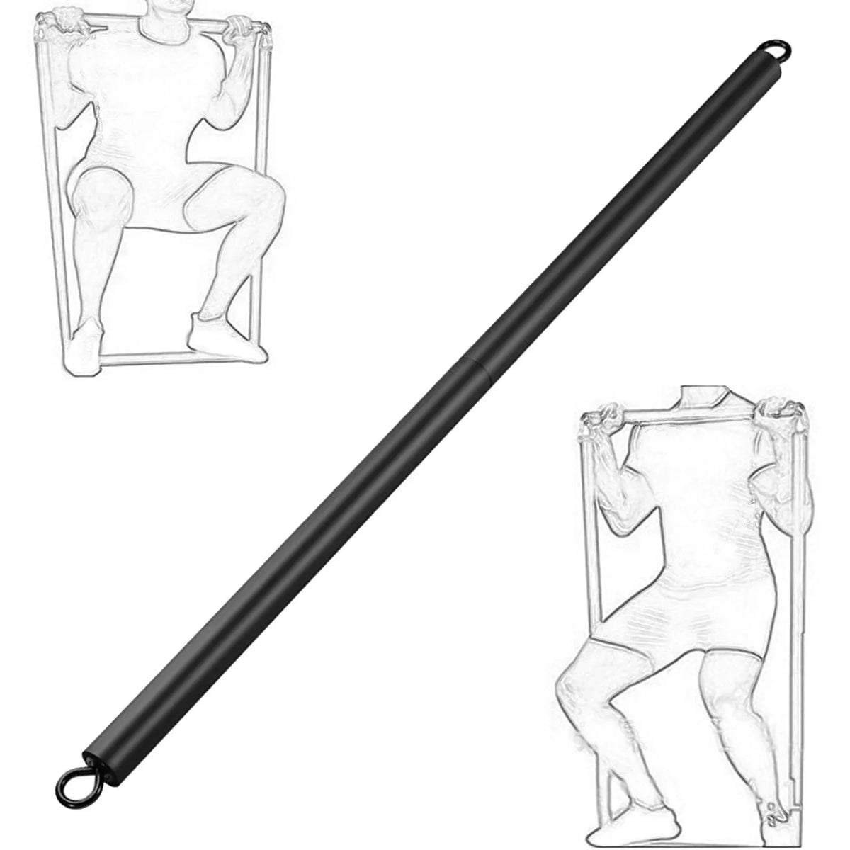 Pilates Bar Pull Down Bar Heavy Duty LAT Pulldown Attachments Cable Machine Attachment Bar Sizetraight Bar for Home Sizehoulder