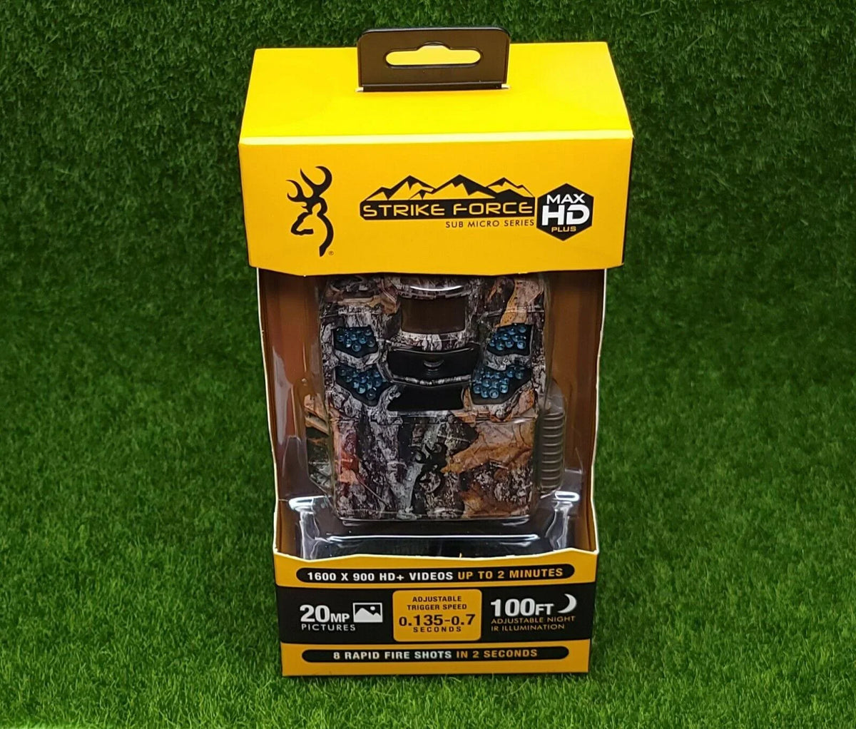 Browning Trail Cameras Sizetrike Force Max HD Plus 20MP Trail Camera