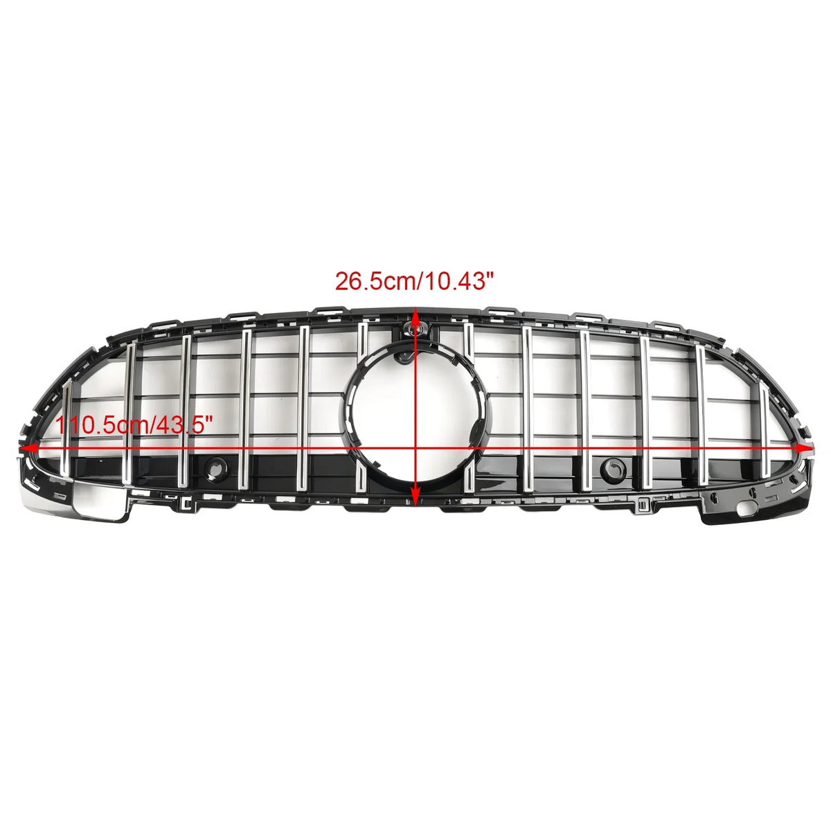 GTR Sizetyle Front Bumper Grille Grill W/Camera fit for Mercedes Benz W206 2022-2023