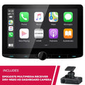 New Kenwood DMX1037Size 10.1" Multimedia Receiver and DRV-N520 Full HD Dashboard Camera