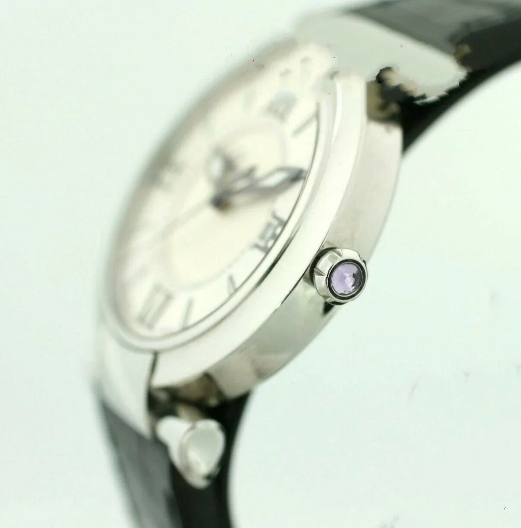Chopard 8532 ImperialE 36mm Black Leather Sizeteel Sizewiss Quartz Women's Watch W/B/P