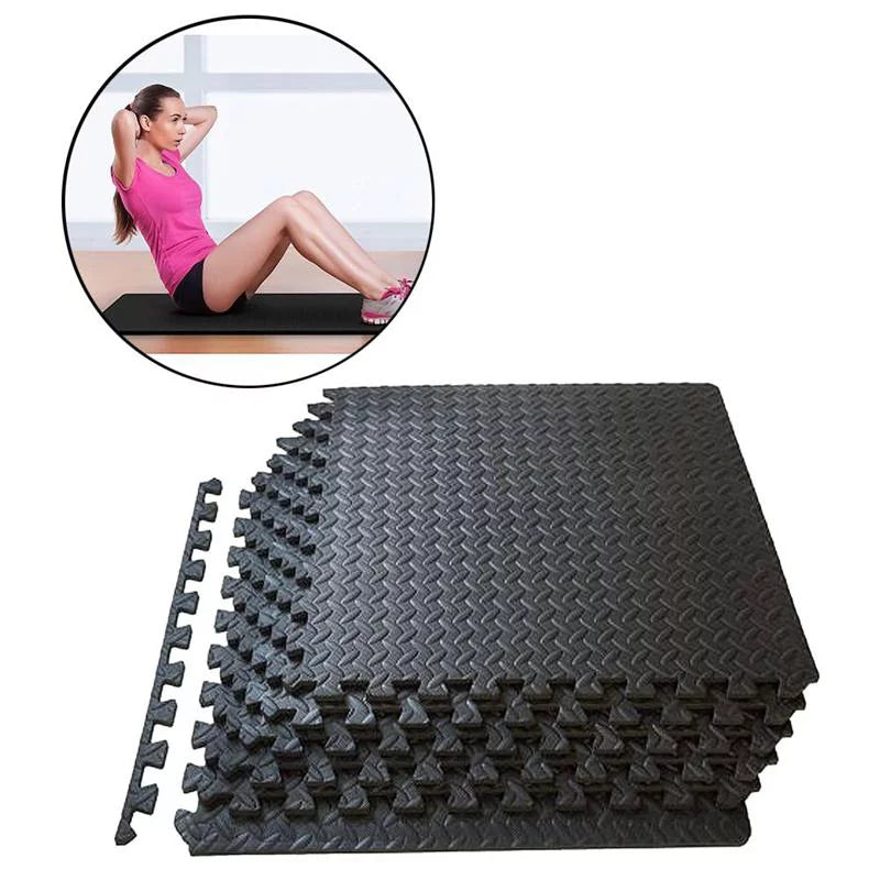 Flooring Puzzle Exercise Mat with High Quality EVA Pillow Interlocking Tiles