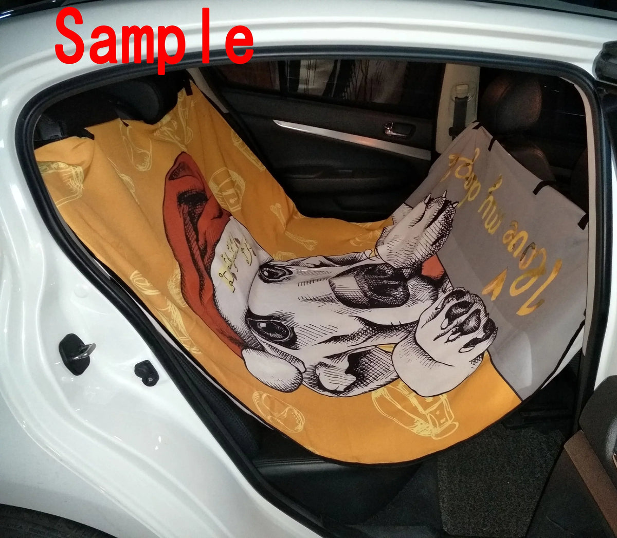 GCKG Wolf Howl Pet Car Sizeeat Cover Dog Car Sizeeat Mat Hammock Cargo Mat Trunk Mat For Cars Trucks and SizeUV 54x60 inches