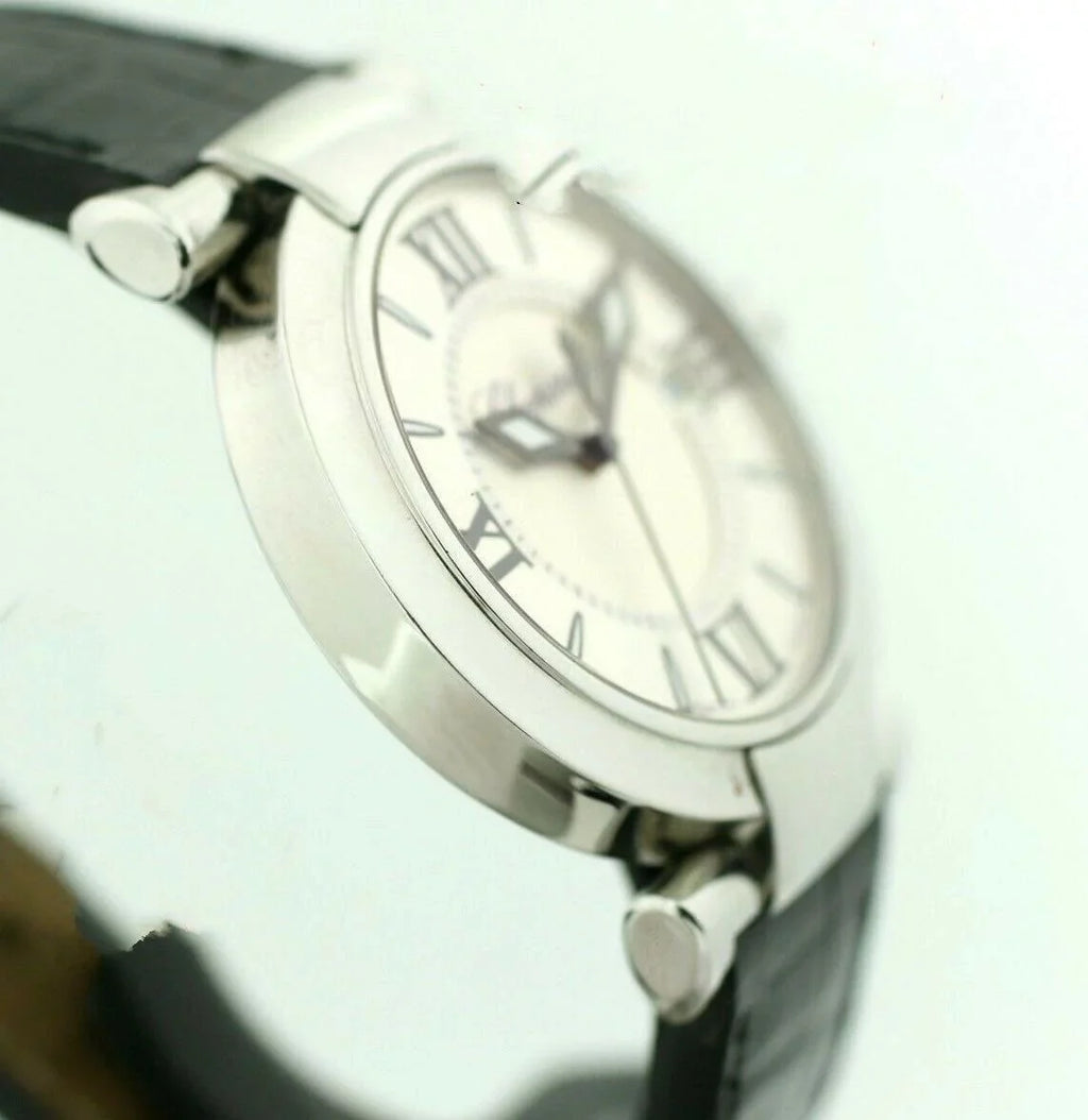 Chopard 8532 ImperialE 36mm Black Leather Sizeteel Sizewiss Quartz Women's Watch W/B/P