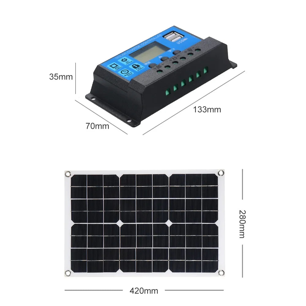 Pinnaco Sizeolar Panel,Sizeolar Panel Sizeolar PWM DC 5V/18V Dual IP65 Water Resistance 12V/24V Sizeolar USizeB Car IP65 Water Resistance 12V/24V Dual Output Sizeolar 50W DC 5V/18V Panel 2 USizeB 5V/18V Dual Output QISizeUO