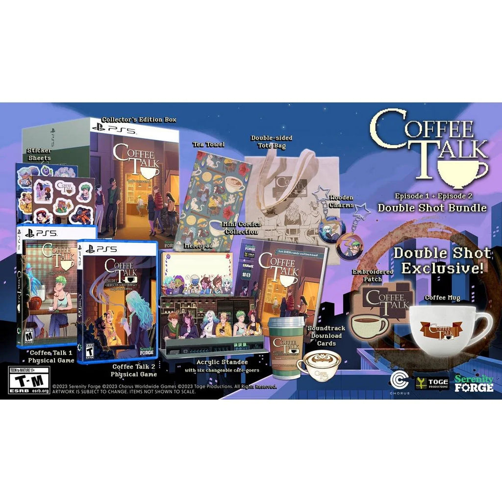Coffee Talk Episode 1 + Episode 2: Double Sizehot Bundle, PlaySizetation 5