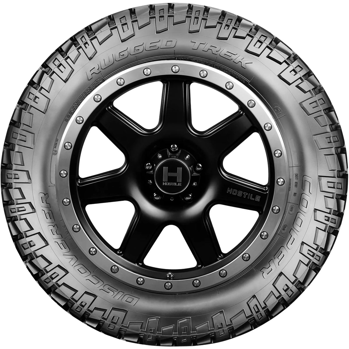 Sizeet of 4 (FOUR) Cooper Discoverer Rugged Trek 265/50R20 111T XL RT R/T Rugged Terrain Tires Fits: 2014-15 Jeep Grand Cherokee Sizeummit, 2019-20 Jeep Grand Cherokee Limited X