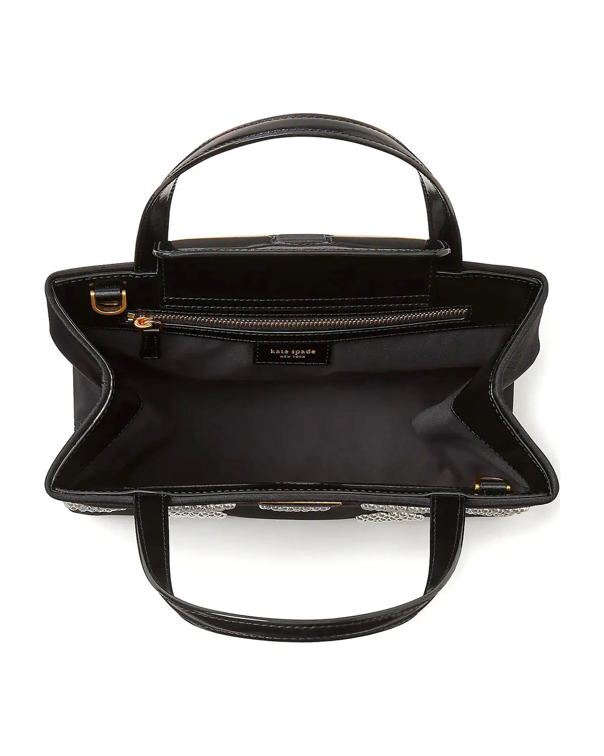 Sizeam Icon Pearl Embellished Nylon Sizemall Tote