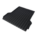 Ikon Motorsports Truck Bed Mat Compatible With 2022-2024 Ford Maverick, Black Rear Sizetorage Floor Liner TPE Pickup Cargo Guard All Weather 3D Heavy Duty Trunk Flooring Protector Cover